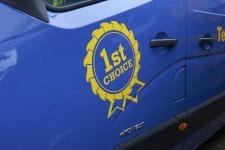 First Choice Bourton Drains van showing we're first choice in Banbury and Oxfordshire